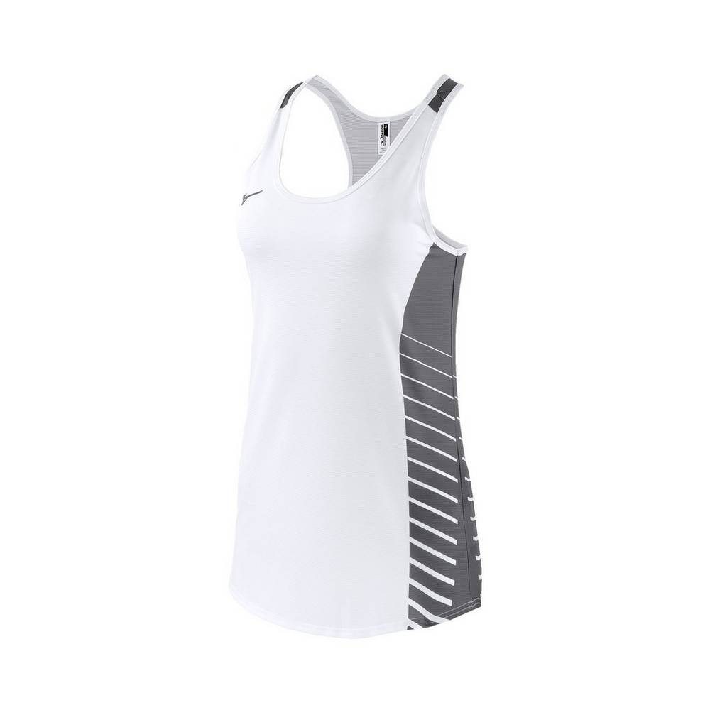 Camiseta de tirantes Mizuno Team Para Mujer Blancos 0364759-ZC